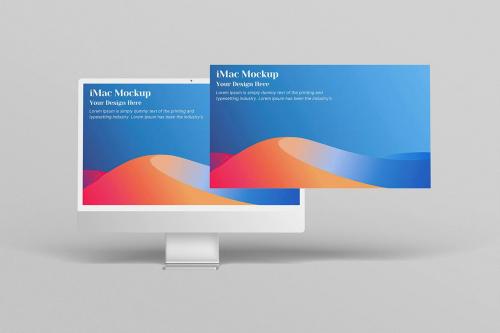 iMac Screen Mockups