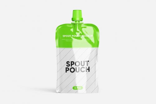 Spout Pouch Mockup