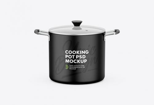 Cooking Pot Mockup