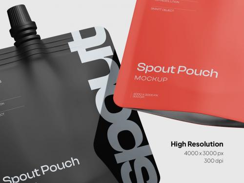 Spout Pouch Mockup