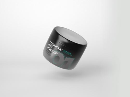 Cosmetic Jar Mockup
 - 386727988