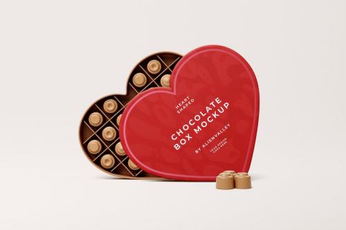 Heart Shaped Chocolate Box