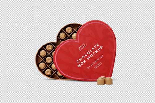 Heart Shaped Chocolate Box