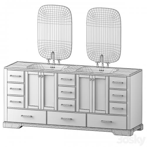 Talbot Double Bathroom Vanity Set