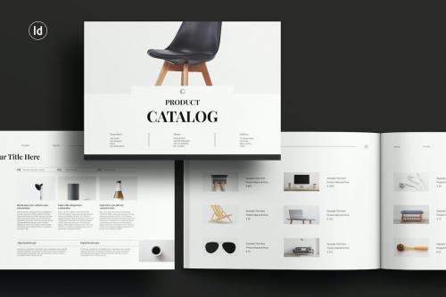 Product Catalog Brochure Landscape Template