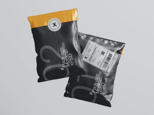 Postal Package Mockup