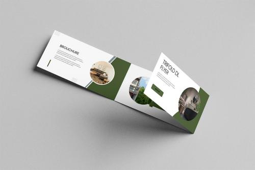 Trifold DL Flyer Mockup