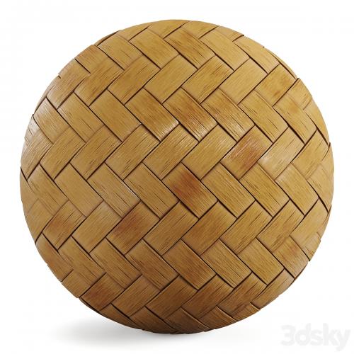 Bamboo Rattan PBR Material