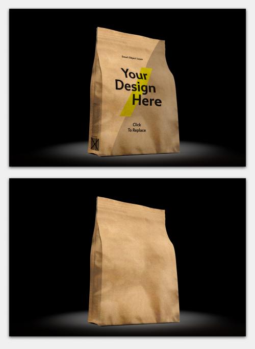 Mockup of a Paper Bag - 387462435