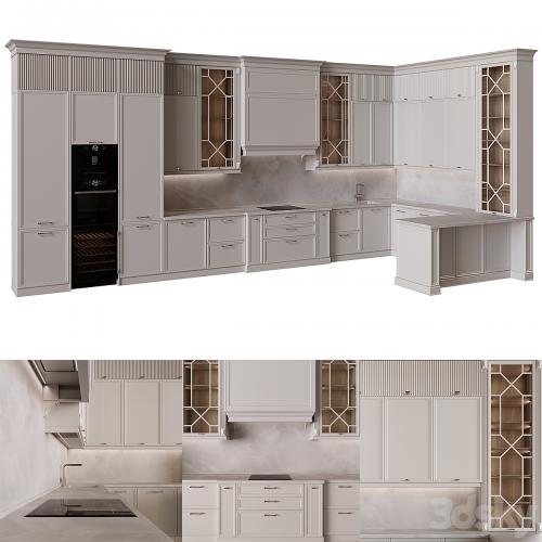 Neoclassical kitchen 32