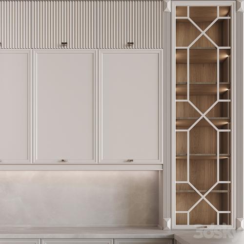 Neoclassical kitchen 32