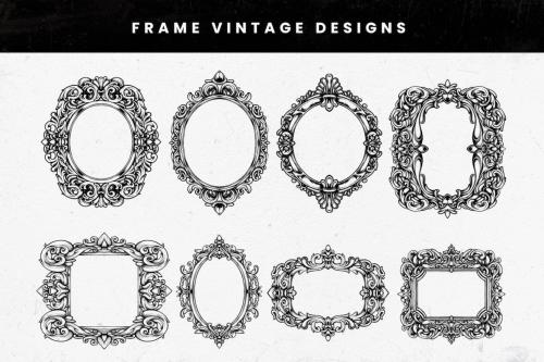 Frame Designs Illustration Set