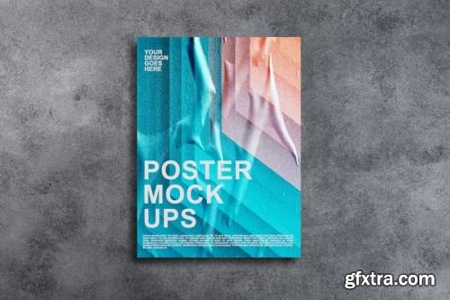 Poster and Flyer Mockup Design Pack 13xPSD