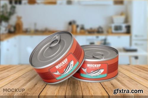 Metal Can Mockup Design Pack 14xPSD