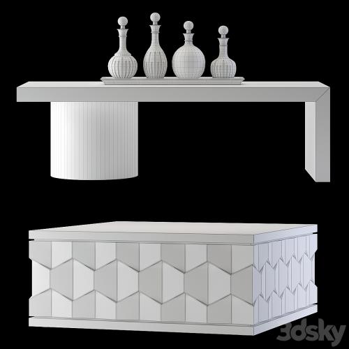 Bernhardt Linea Cocktail Tables