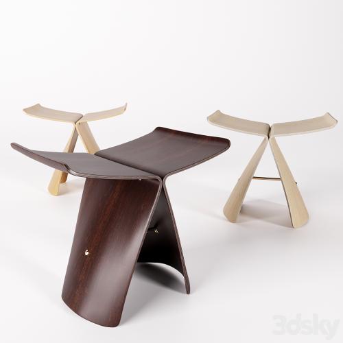 Vitra Butterfly stool.