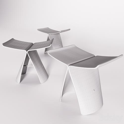 Vitra Butterfly stool.