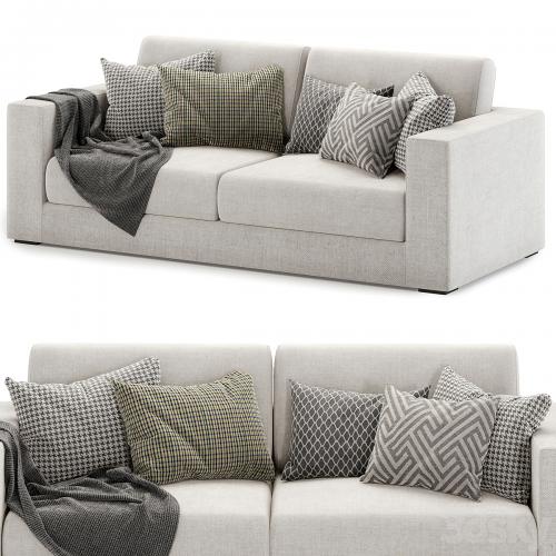 aspect fabric sofa