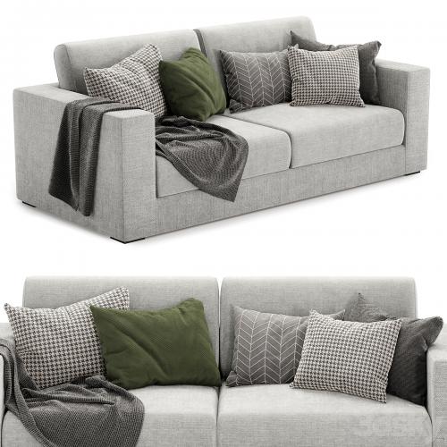 aspect fabric sofa