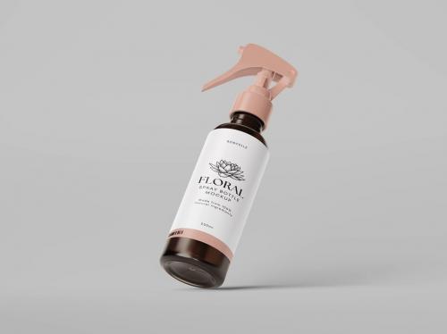 Spray Bottle Mockup