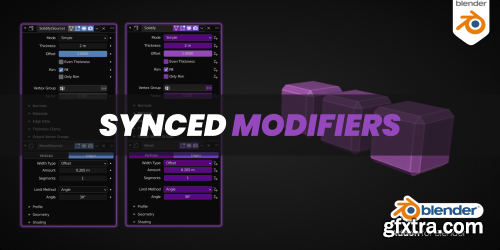 Blender 4 – Synced Modifiers v2.2
