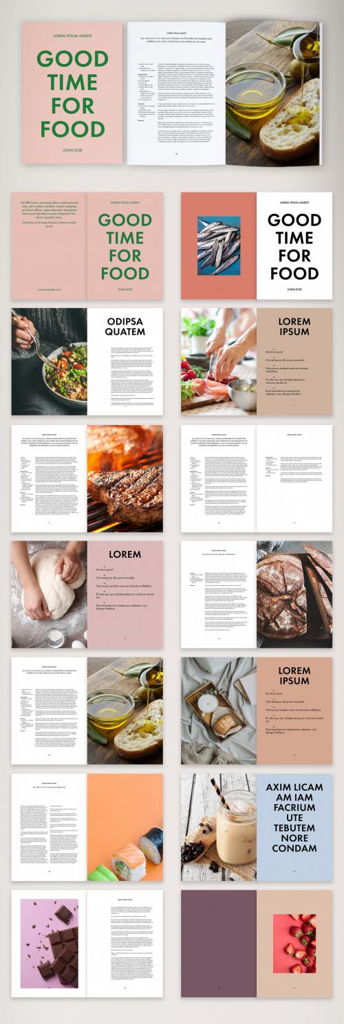 Fresh and Unconventional Cookbook Layout - 388784820