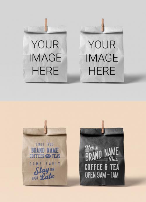 Paper Bag Mockups - 389960012