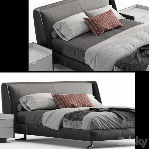 Minotti spencer bed_2