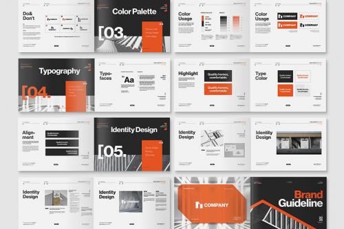 Brand Guidelines Brochure Template