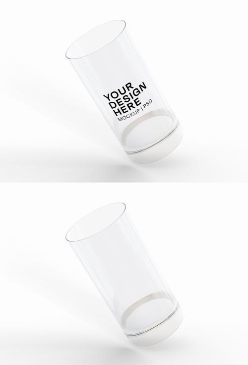 Tall Glass Mockup - 391327661