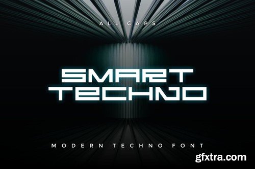 Resinog - Modern Techno Font 8TC3YAT