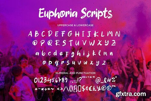 **Euphoria Scripts - Handwritten Script fonts** E G3LXLJR