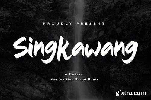 Singkawang - Handwritten Script fonts AY45NVZ