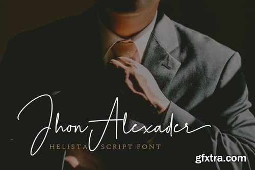 Helista Script Font GN99W62