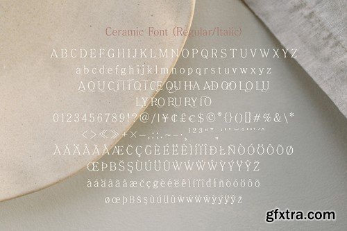 Ceramic Font CHGHYJD