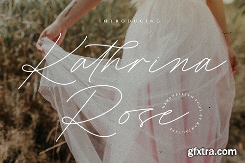 Kathrina Rose Business Handwritten Font X3FTVEQ