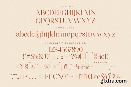 Harfine Modern Serif Font 7ZJ6BQN