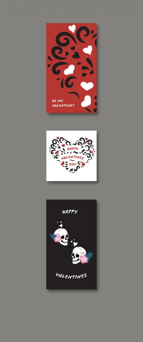 Valentine's Day Illustration Social Posts - 391622190