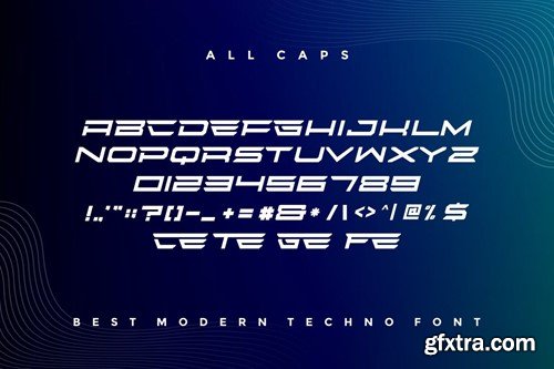 Goterd - Modern Techno Font D5K8BYD