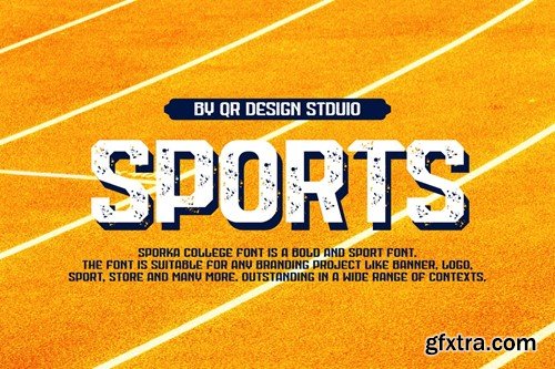 Sporka College - Sport Font MXU7LQH