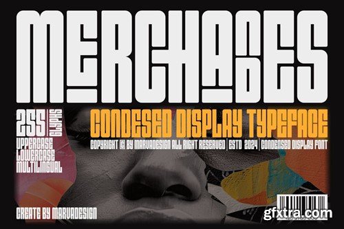 Merchandes - A Condensed Display Font TTR29X6