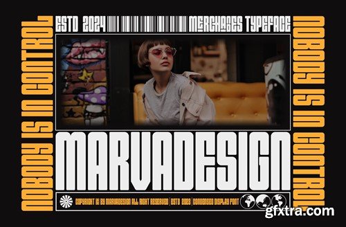 Merchandes - A Condensed Display Font TTR29X6