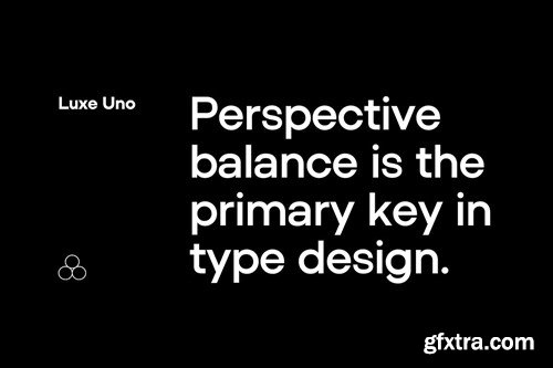 Luxe Uno - Modern Sans-Serif Font Family KWCJW99