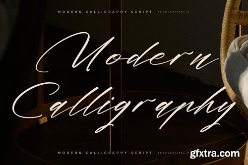 Midnight Realtime Modern Calligraphy Font PBAC5KN