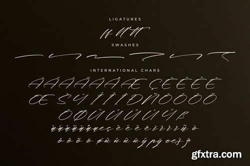 Midnight Realtime Modern Calligraphy Font PBAC5KN