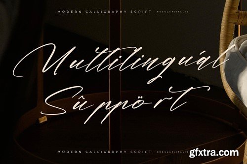 Midnight Realtime Modern Calligraphy Font PBAC5KN