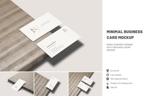 Minimal Business Card Mockup