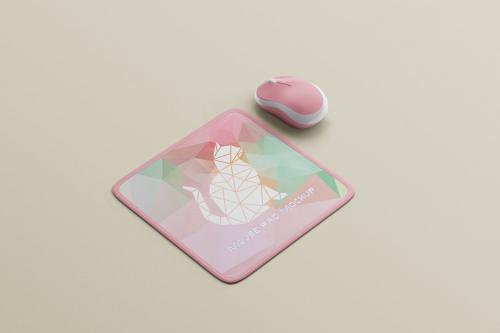 Mouse Pad Mockup