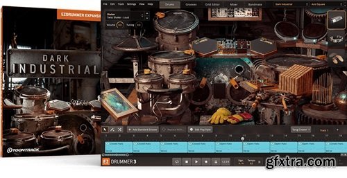 Toontrack Dark Industrial EZX (SOUNDBANK)