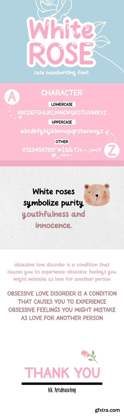 White Rose Font